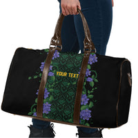 Custom Women’s Cricket Jamaica Floral Series Travel Bag Lignum Vitae Hummingbirds Geometric Ethnic