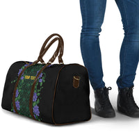 Custom Women’s Cricket Jamaica Floral Series Travel Bag Lignum Vitae Hummingbirds Geometric Ethnic