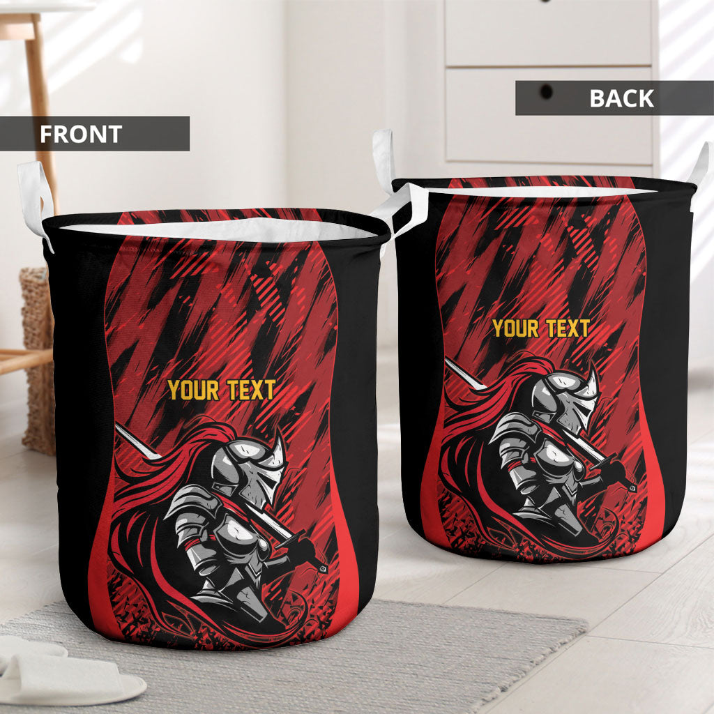 Custom Women’s Cricket Trinidad and Tobago Laundry Basket Caribbean Woman Knight