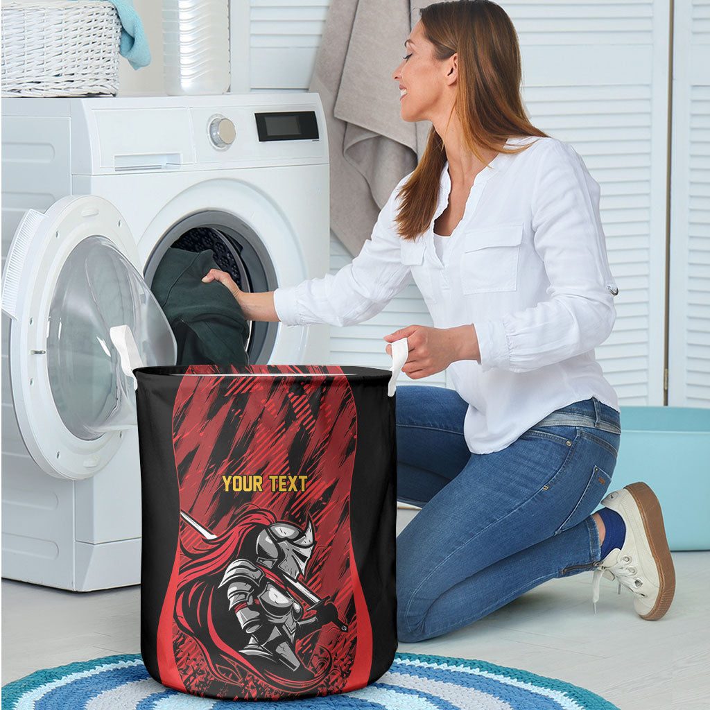Custom Women’s Cricket Trinidad and Tobago Laundry Basket Caribbean Woman Knight