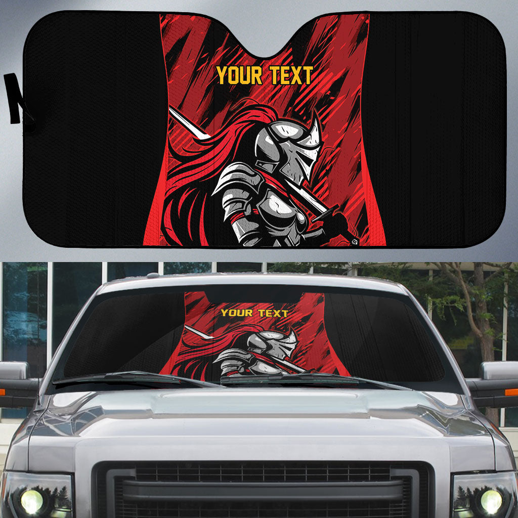 Custom Women’s Cricket Trinidad and Tobago Auto Sun Shade Caribbean Woman Knight