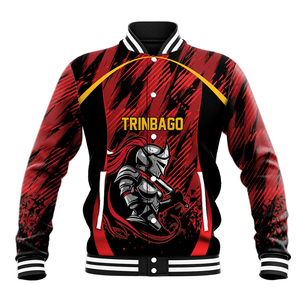 Custom Women’s Cricket Trinidad and Tobago Baseball Jacket Caribbean Woman Knight