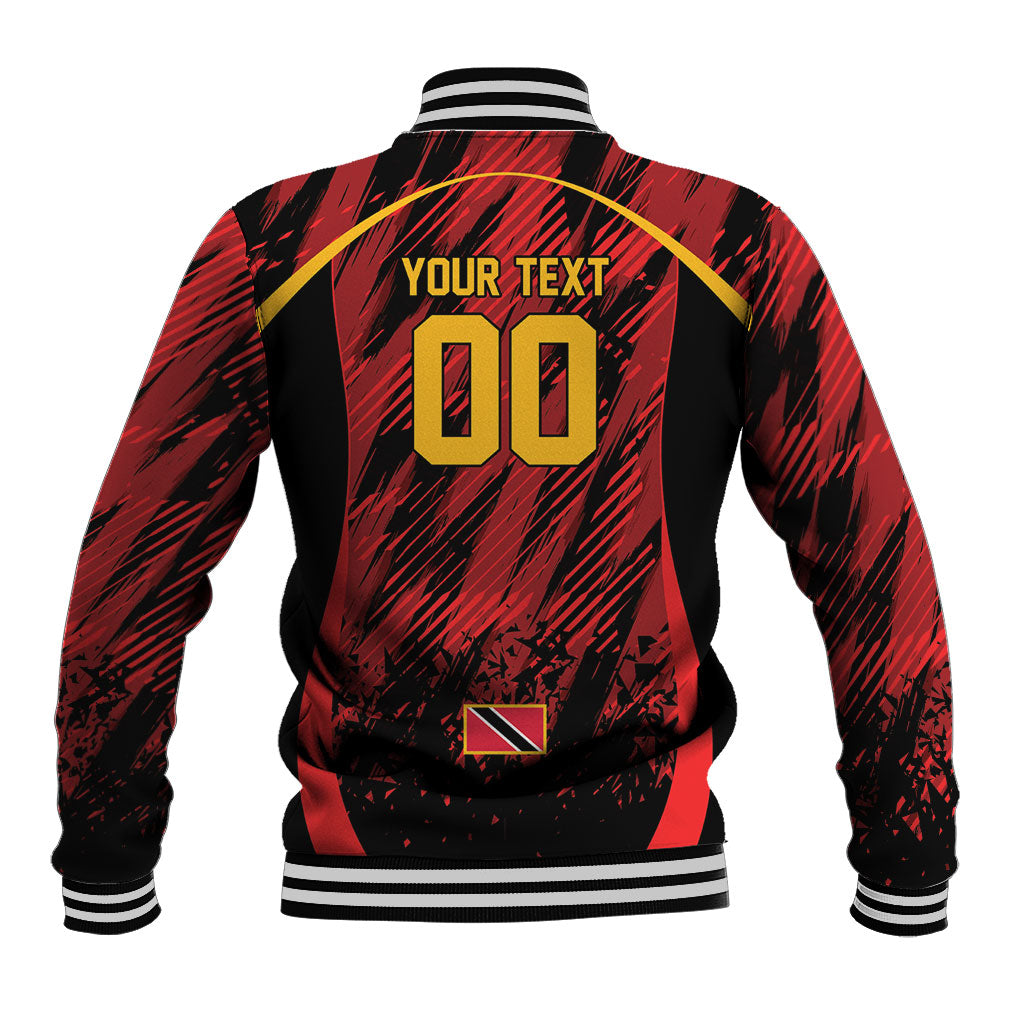 Custom Women’s Cricket Trinidad and Tobago Baseball Jacket Caribbean Woman Knight