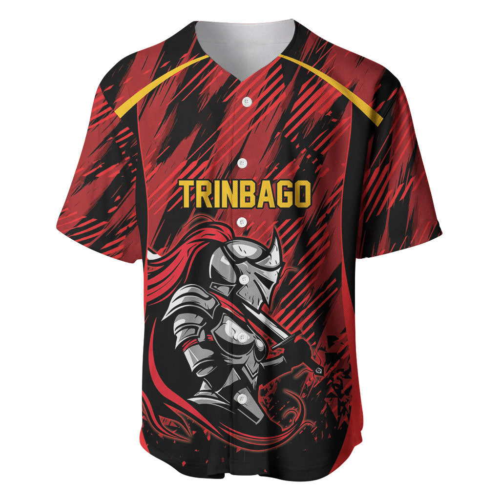 Custom Women’s Cricket Trinidad and Tobago Baseball Jersey Caribbean Woman Knight