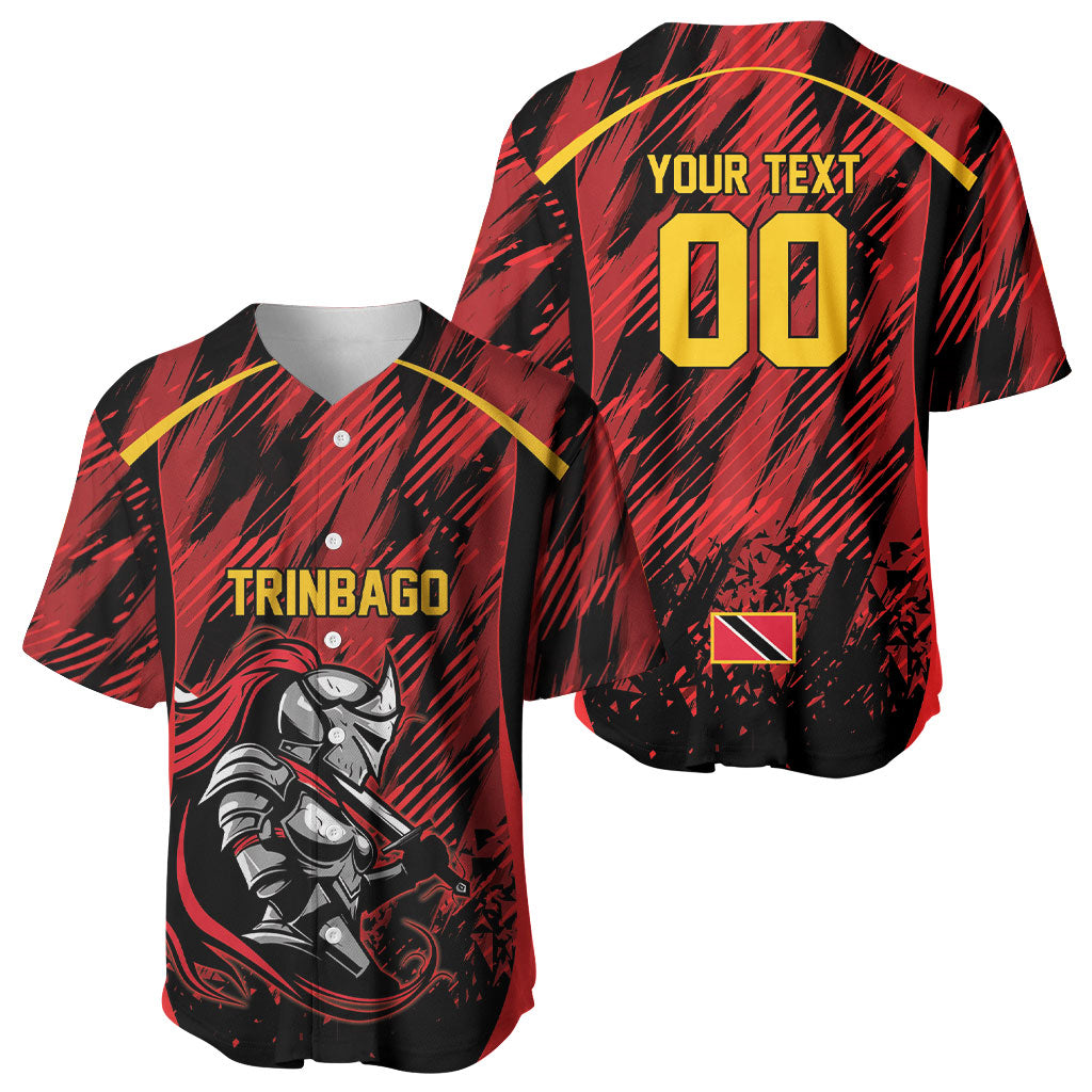 Custom Women’s Cricket Trinidad and Tobago Baseball Jersey Caribbean Woman Knight