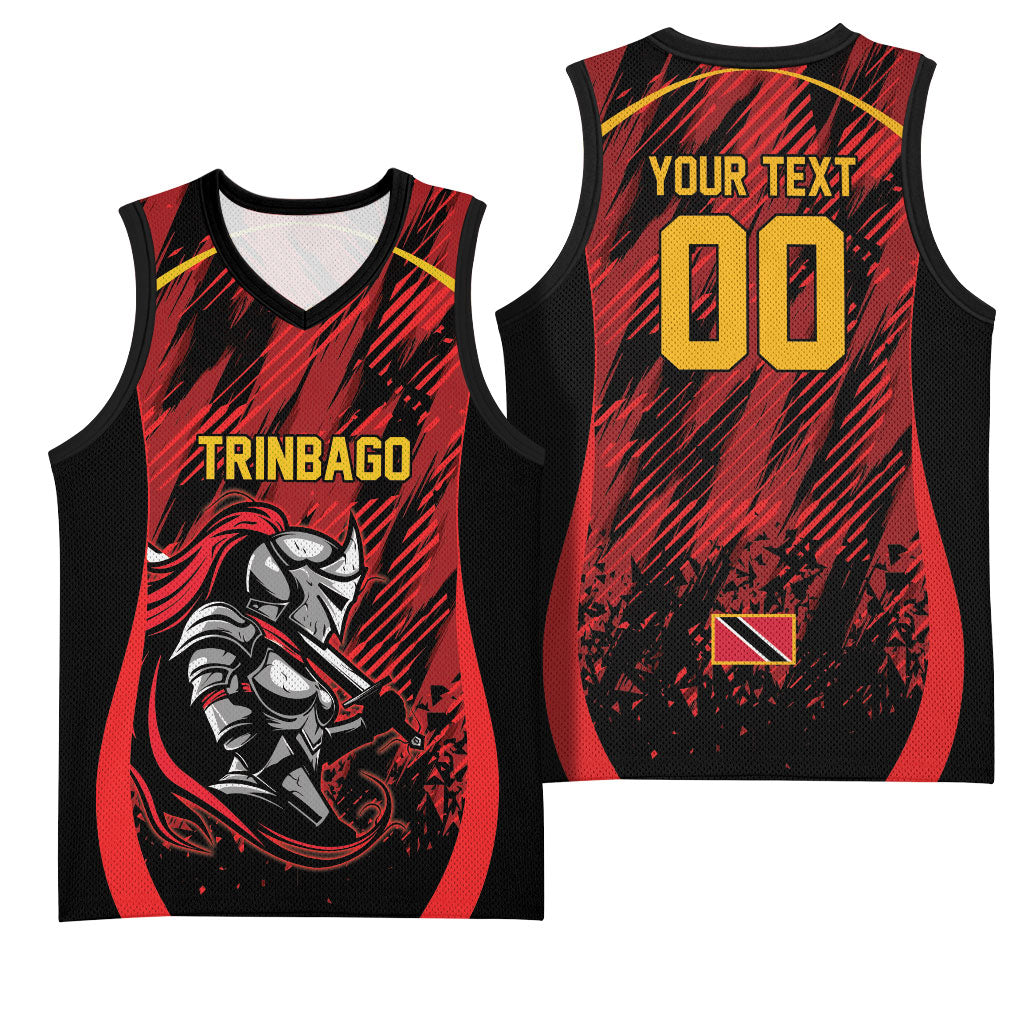 Custom Women’s Cricket Trinidad and Tobago Basketball Jersey Caribbean Woman Knight