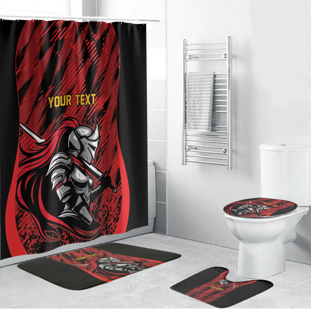 Custom Women’s Cricket Trinidad and Tobago Bathroom Set Caribbean Woman Knight