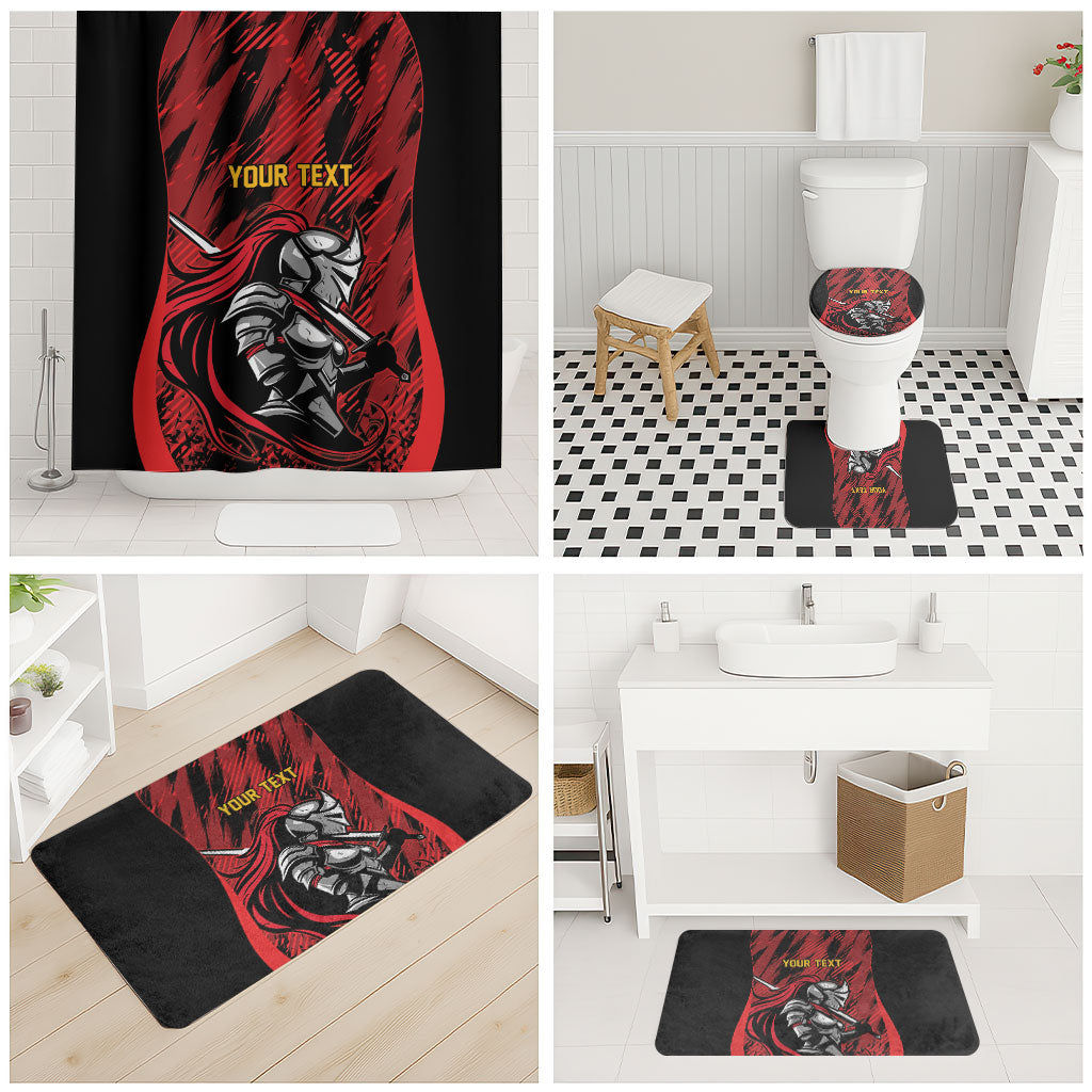 Custom Women’s Cricket Trinidad and Tobago Bathroom Set Caribbean Woman Knight