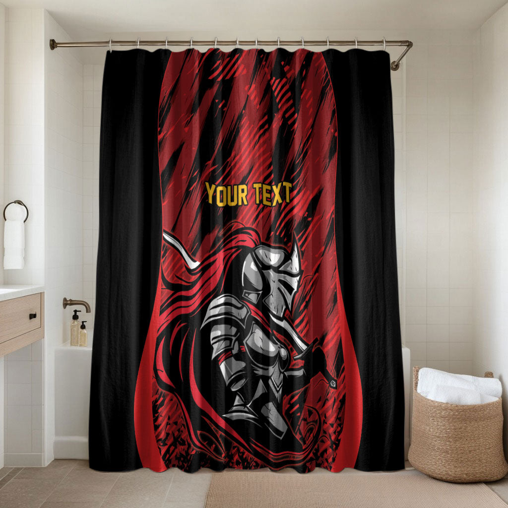 Custom Women’s Cricket Trinidad and Tobago Bathroom Set Caribbean Woman Knight