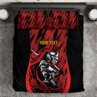 Custom Women’s Cricket Trinidad and Tobago Bedding Set Caribbean Woman Knight
