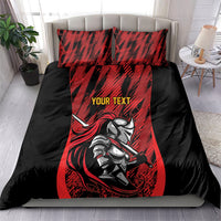 Custom Women’s Cricket Trinidad and Tobago Bedding Set Caribbean Woman Knight