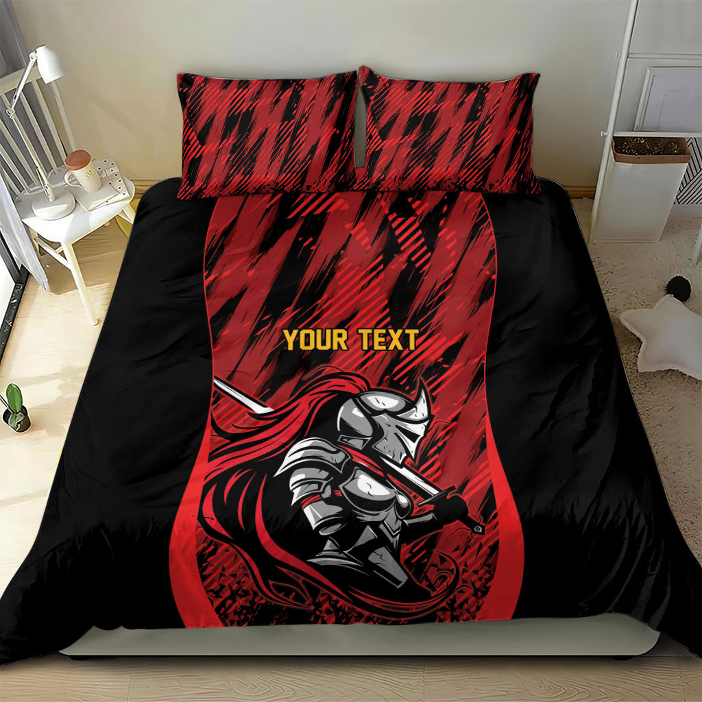 Custom Women’s Cricket Trinidad and Tobago Bedding Set Caribbean Woman Knight