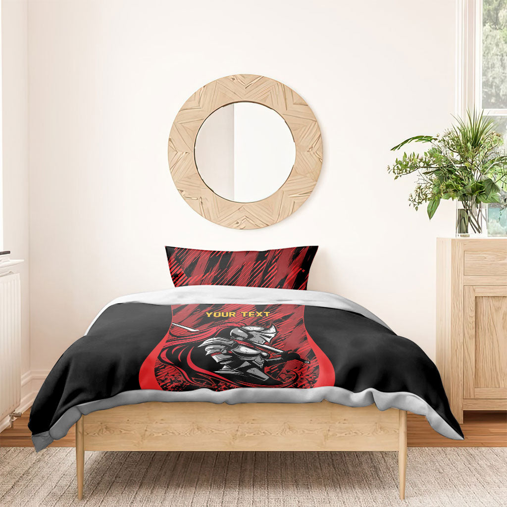 Custom Women’s Cricket Trinidad and Tobago Bedding Set Caribbean Woman Knight