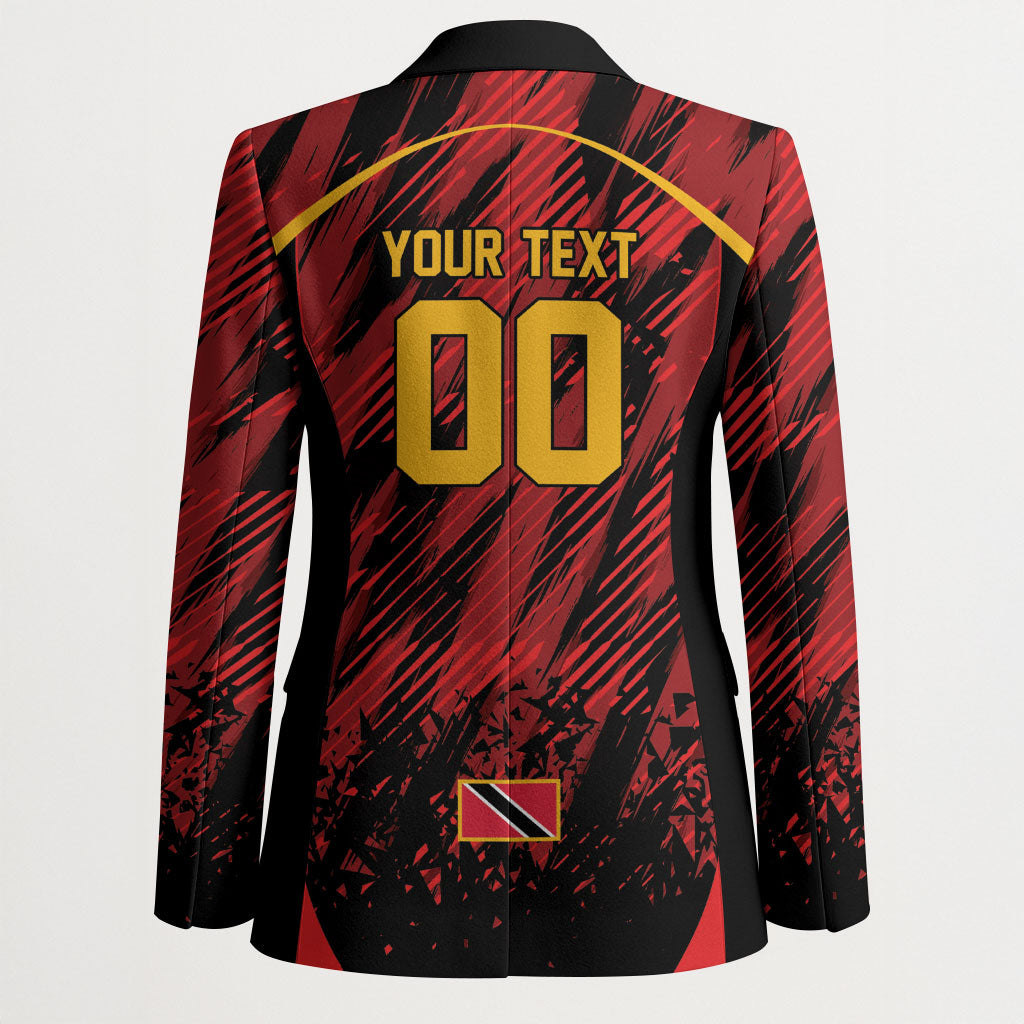 Custom Women’s Cricket Trinidad and Tobago Blazer Caribbean Woman Knight