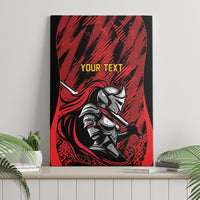 Custom Women’s Cricket Trinidad and Tobago Canvas Wall Art Caribbean Woman Knight