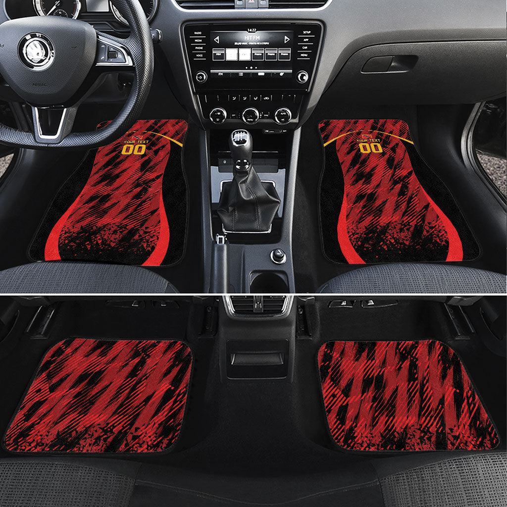 Custom Women’s Cricket Trinidad and Tobago Car Mats Caribbean Woman Knight