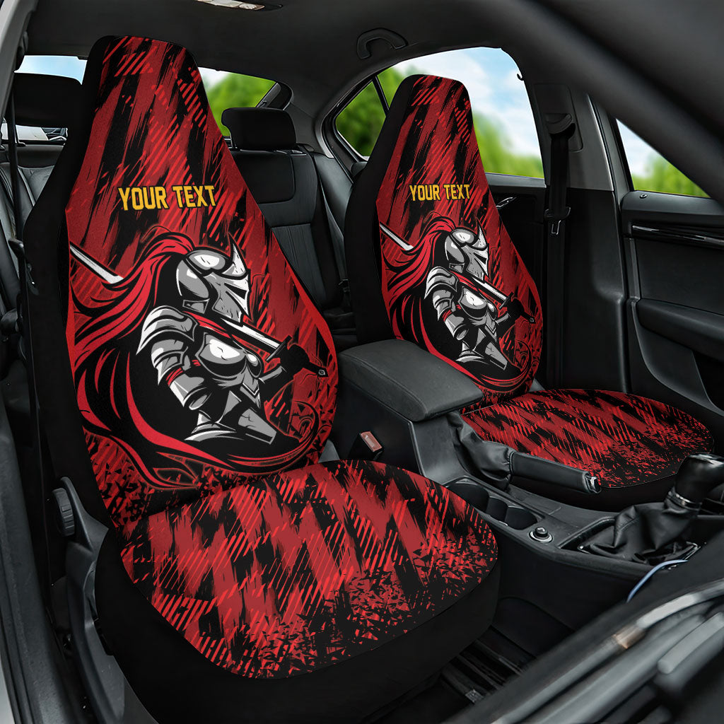 Custom Women’s Cricket Trinidad and Tobago Car Seat Cover Caribbean Woman Knight