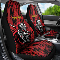 Custom Women’s Cricket Trinidad and Tobago Car Seat Cover Caribbean Woman Knight