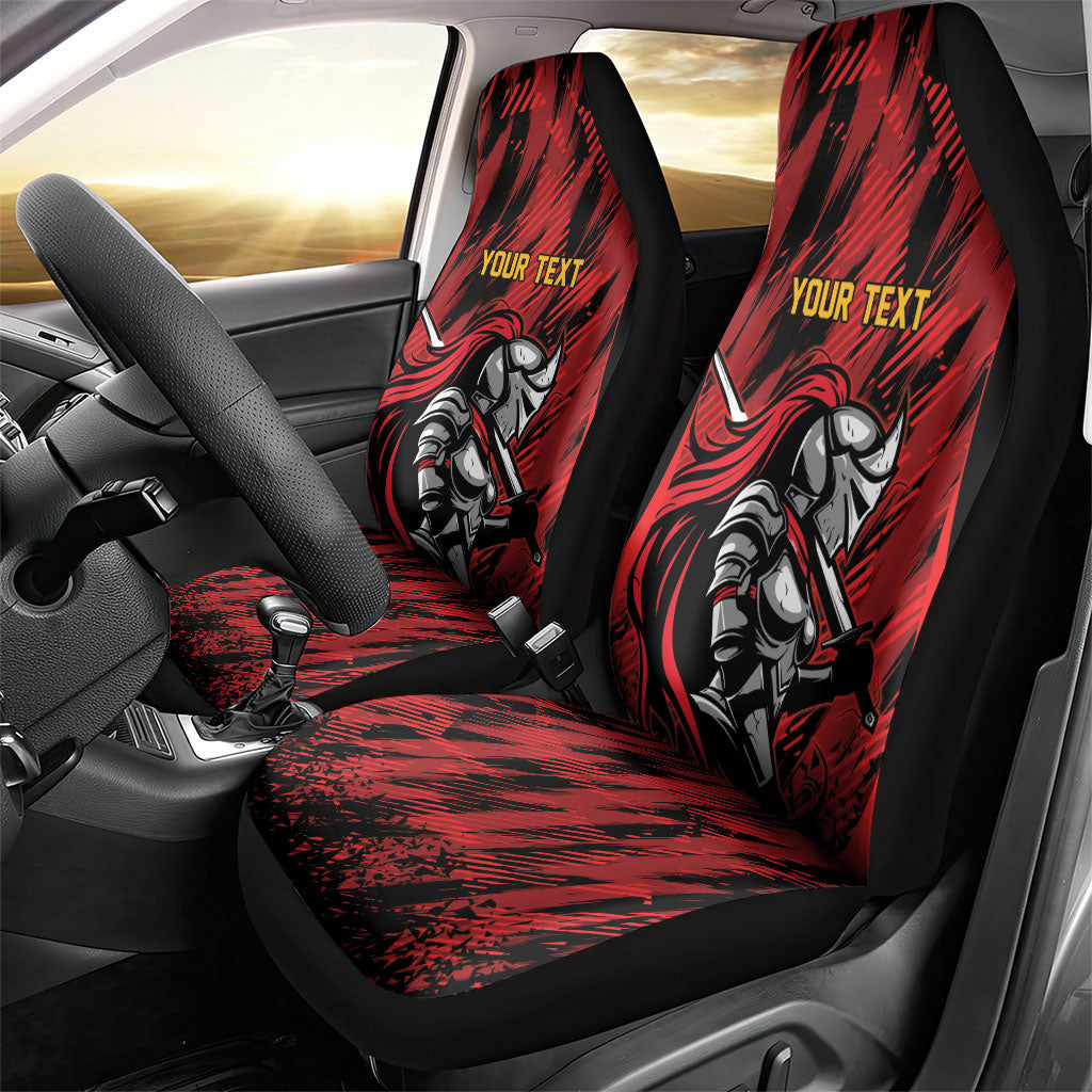 Custom Women’s Cricket Trinidad and Tobago Car Seat Cover Caribbean Woman Knight