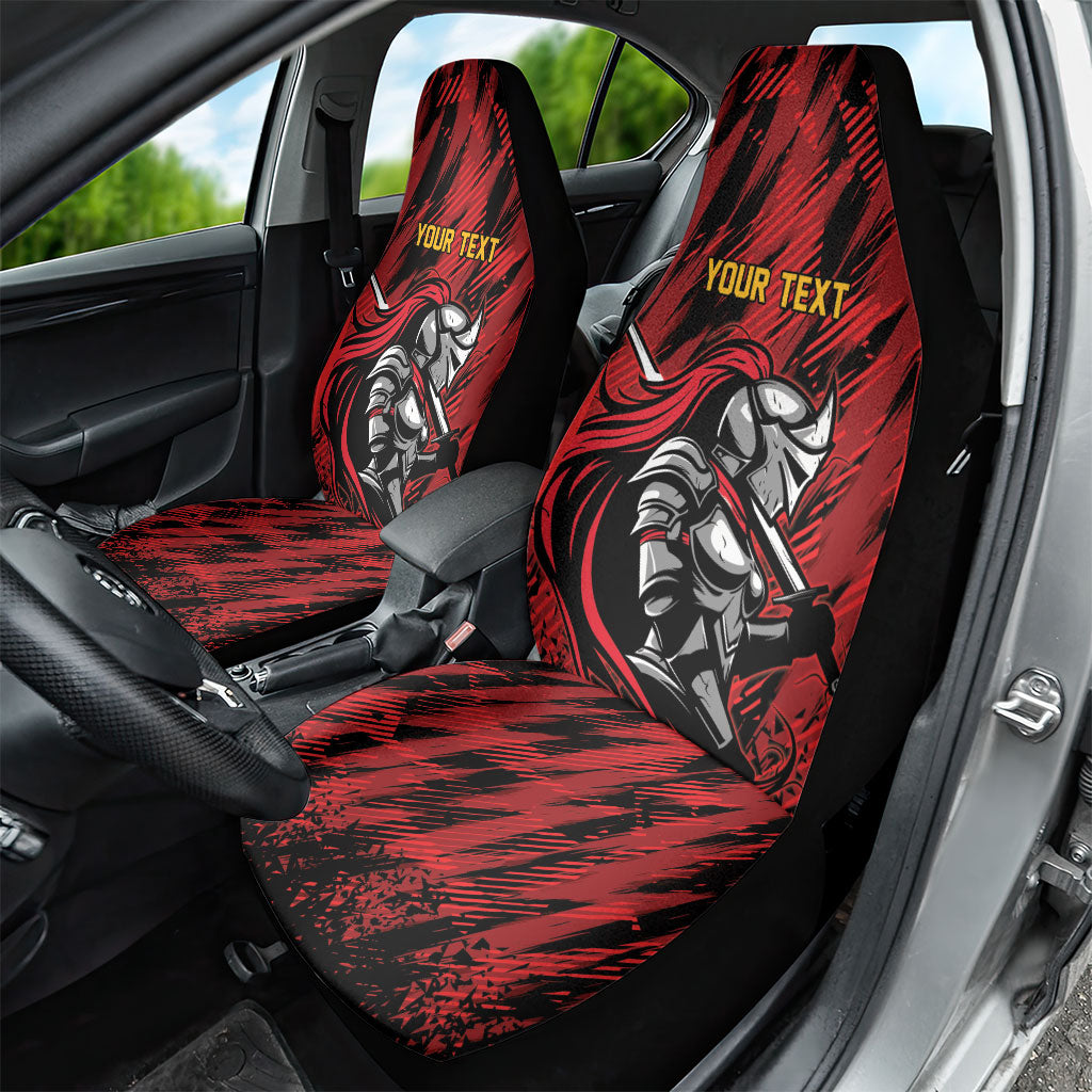 Custom Women’s Cricket Trinidad and Tobago Car Seat Cover Caribbean Woman Knight