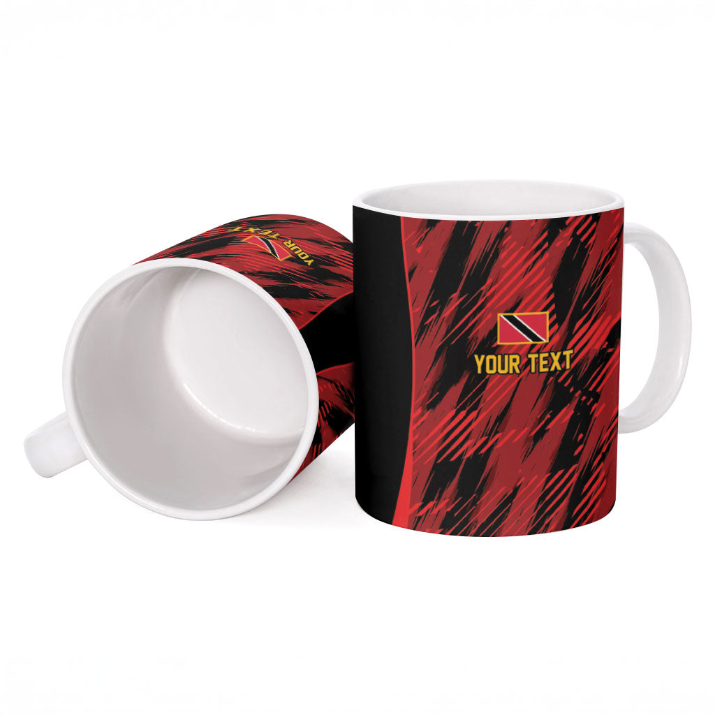 Custom Women’s Cricket Trinidad and Tobago Ceramic Mug Caribbean Woman Knight