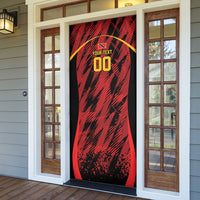 Custom Women’s Cricket Trinidad and Tobago Door Cover Caribbean Woman Knight