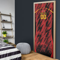 Custom Women’s Cricket Trinidad and Tobago Door Cover Caribbean Woman Knight