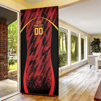 Custom Women’s Cricket Trinidad and Tobago Door Cover Caribbean Woman Knight