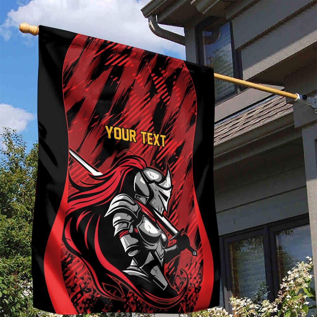 Custom Women’s Cricket Trinidad and Tobago Garden Flag Caribbean Woman Knight