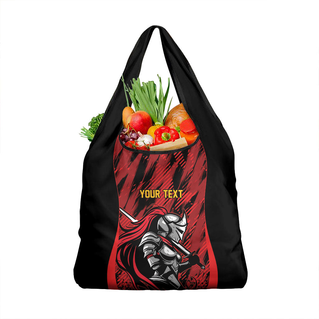 Custom Women’s Cricket Trinidad and Tobago Grocery Bag Caribbean Woman Knight