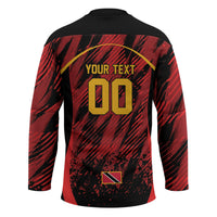 Custom Women’s Cricket Trinidad and Tobago Hockey Jersey Caribbean Woman Knight