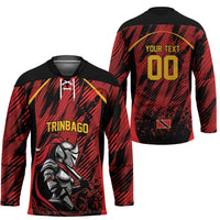 Custom Women’s Cricket Trinidad and Tobago Hockey Jersey Caribbean Woman Knight