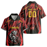 Custom Women’s Cricket Trinidad and Tobago Kid Hawaiian Shirt Caribbean Woman Knight