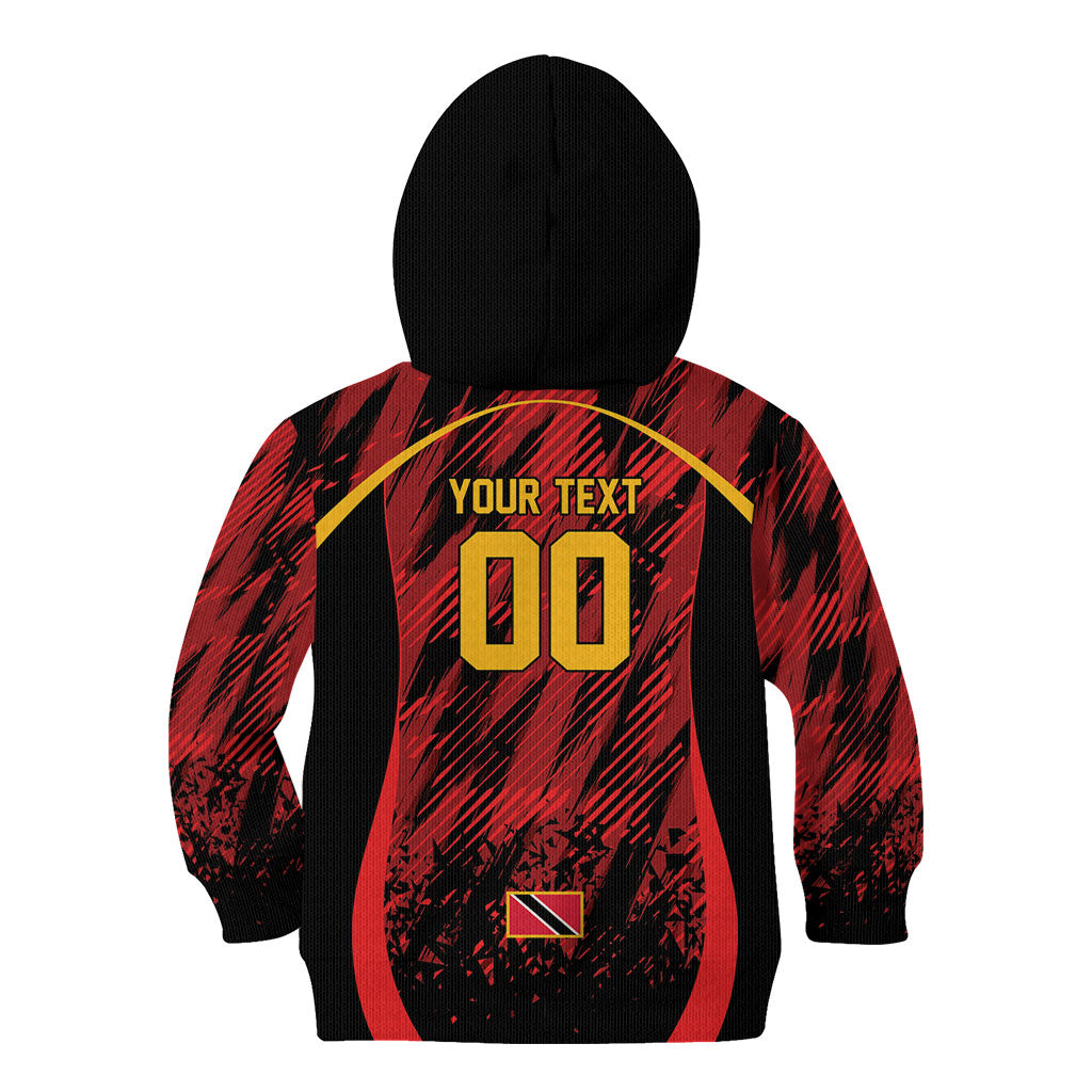 Custom Women’s Cricket Trinidad and Tobago Kid Hoodie Caribbean Woman Knight