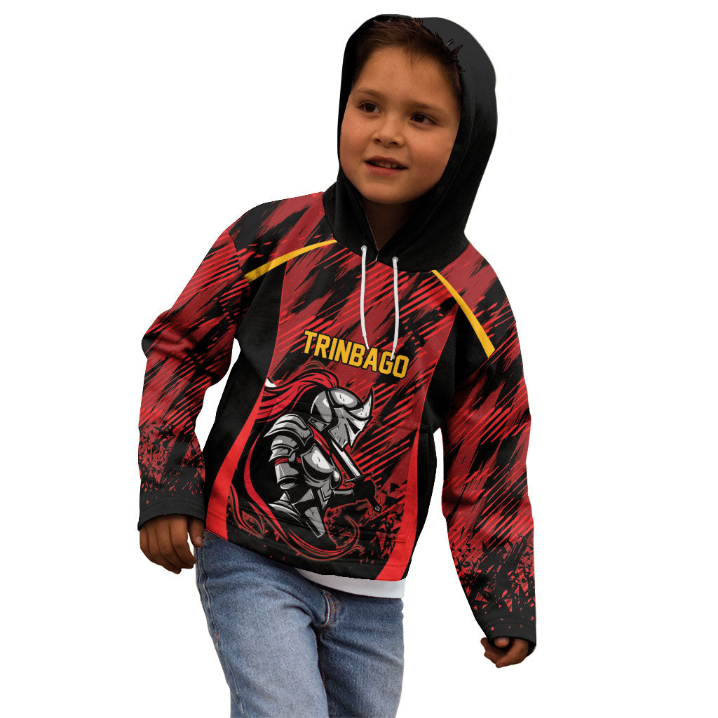 Custom Women’s Cricket Trinidad and Tobago Kid Hoodie Caribbean Woman Knight