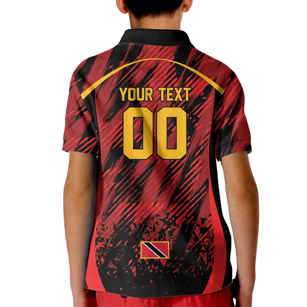 Custom Women’s Cricket Trinidad and Tobago Kid Polo Shirt Caribbean Woman Knight