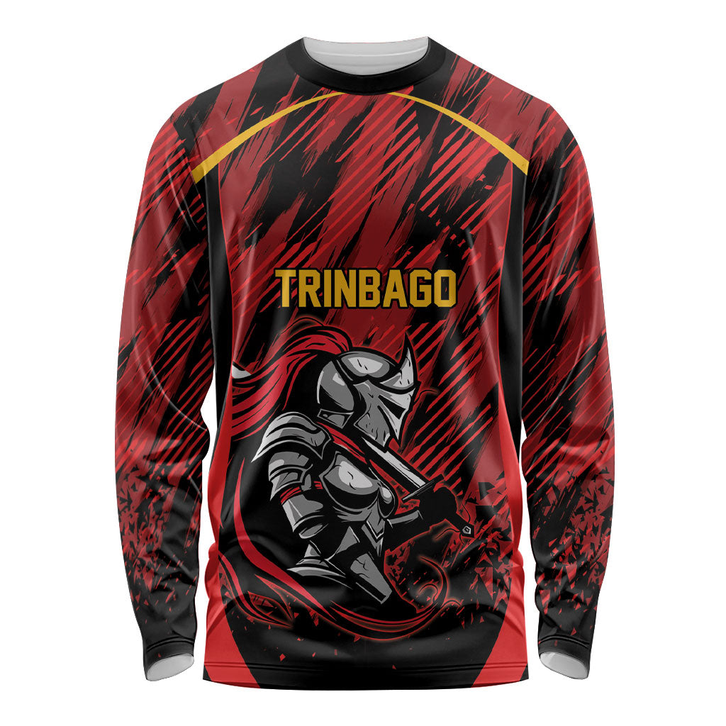 Custom Women’s Cricket Trinidad and Tobago Long Sleeve Shirt Caribbean Woman Knight