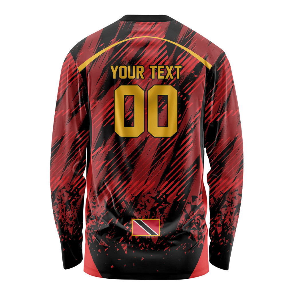 Custom Women’s Cricket Trinidad and Tobago Long Sleeve Shirt Caribbean Woman Knight