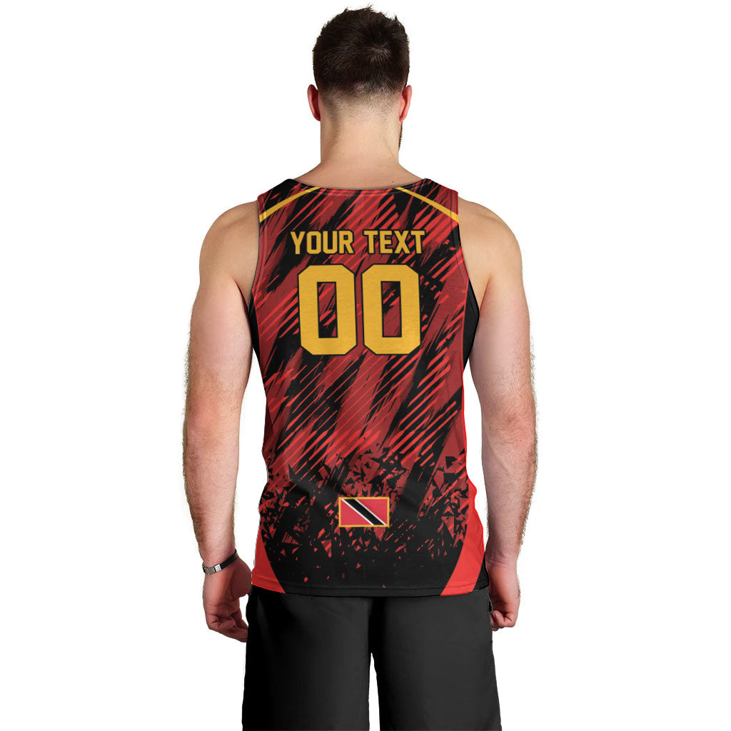Custom Women’s Cricket Trinidad and Tobago Men Tank Top Caribbean Woman Knight