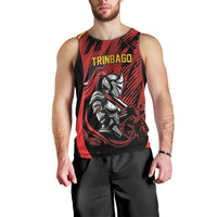 Custom Women’s Cricket Trinidad and Tobago Men Tank Top Caribbean Woman Knight