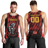 Custom Women’s Cricket Trinidad and Tobago Men Tank Top Caribbean Woman Knight