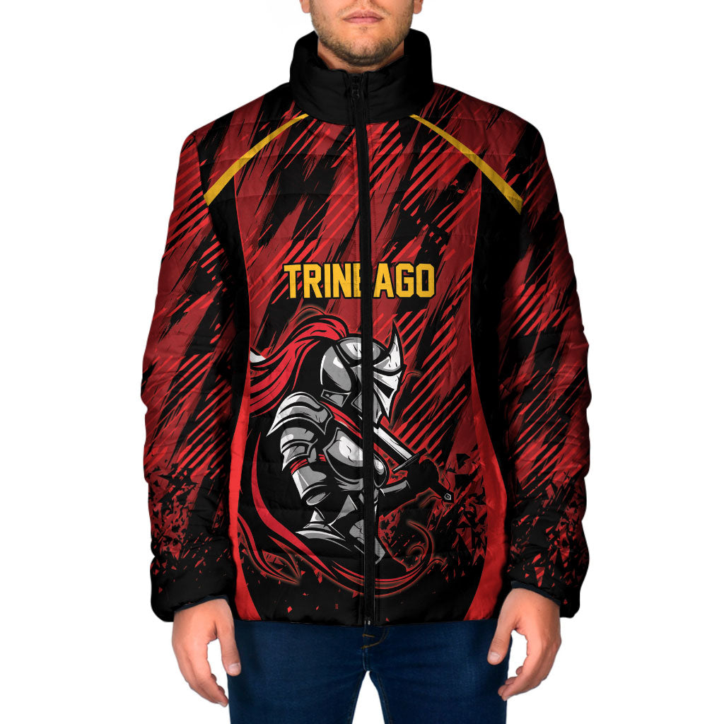 Custom Women’s Cricket Trinidad and Tobago Padded Jacket Caribbean Woman Knight
