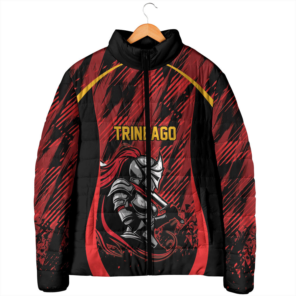 Custom Women’s Cricket Trinidad and Tobago Padded Jacket Caribbean Woman Knight