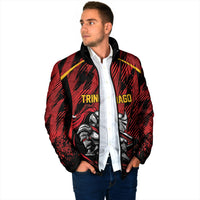 Custom Women’s Cricket Trinidad and Tobago Padded Jacket Caribbean Woman Knight