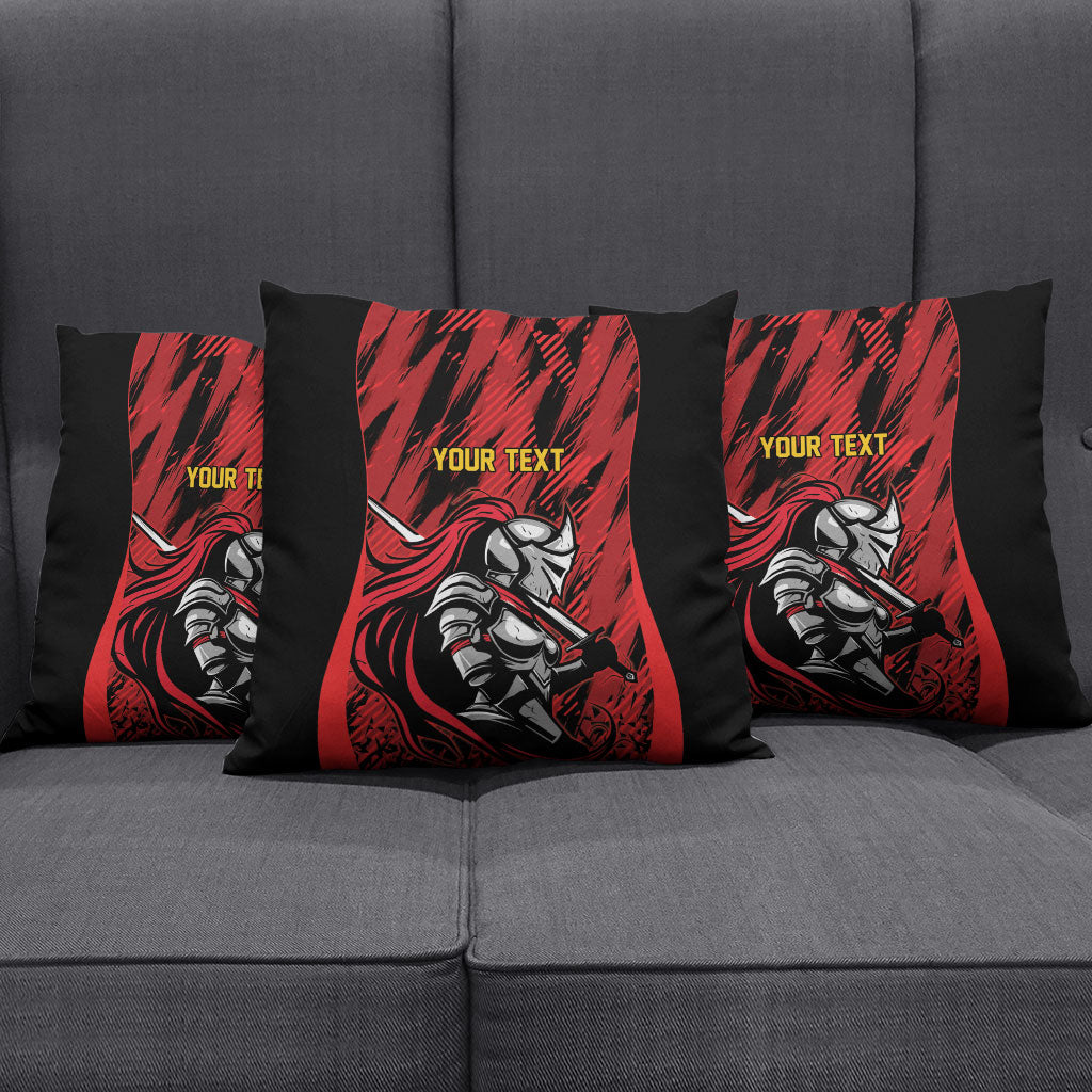 Custom Women’s Cricket Trinidad and Tobago Pillow Cover Caribbean Woman Knight