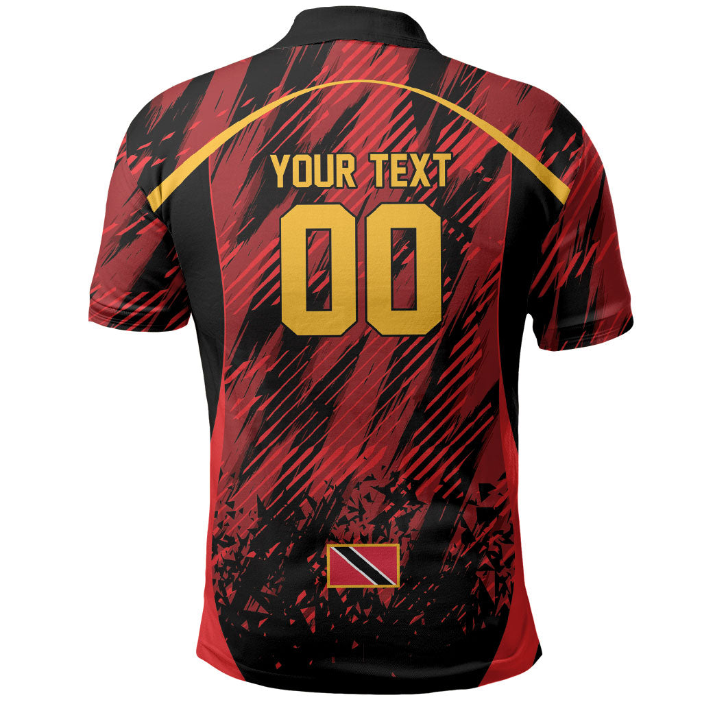 Custom Women’s Cricket Trinidad and Tobago Polo Shirt Caribbean Woman Knight