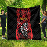 Custom Women’s Cricket Trinidad and Tobago Quilt Caribbean Woman Knight