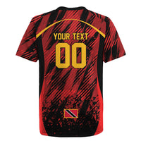 Custom Women’s Cricket Trinidad and Tobago Rugby Jersey Caribbean Woman Knight