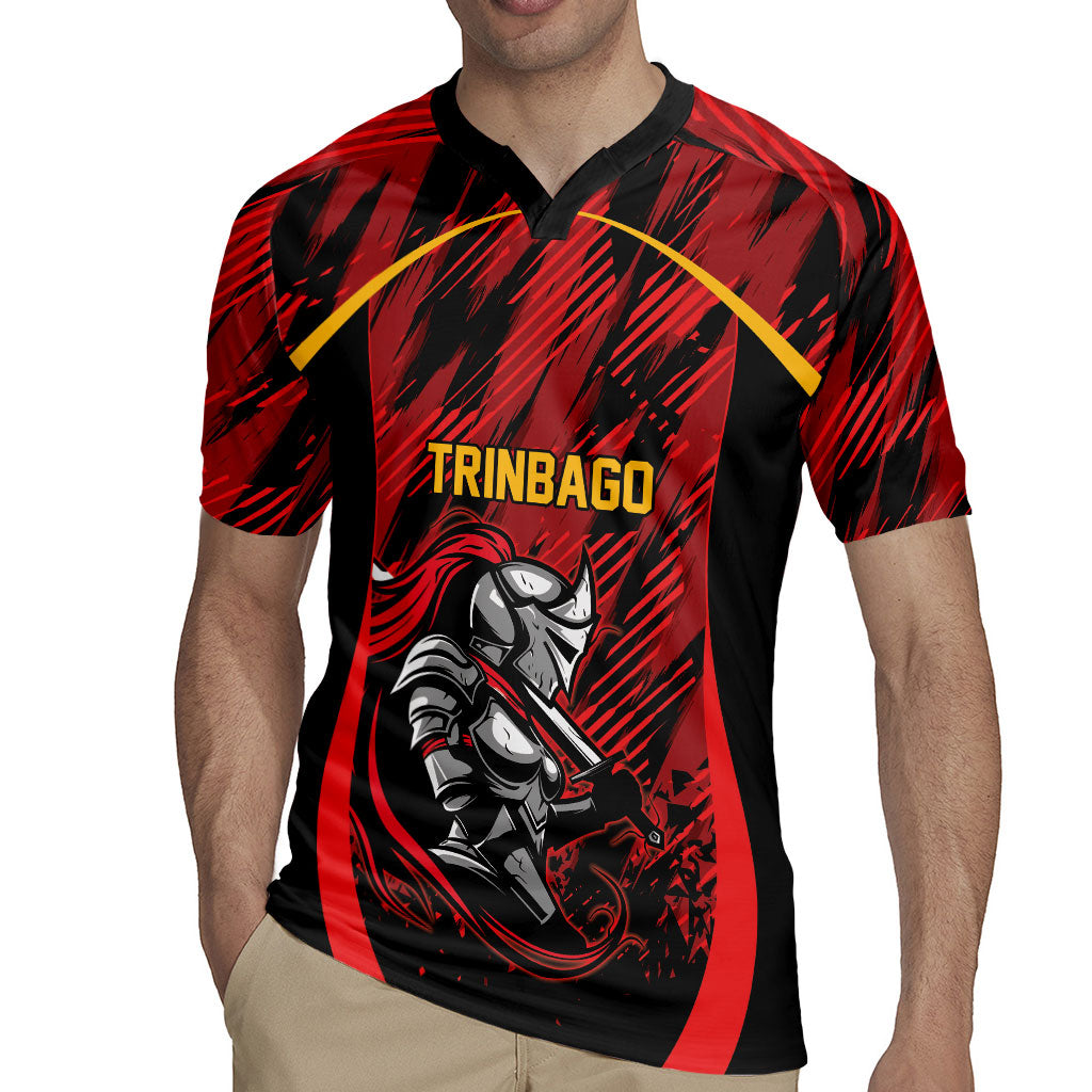 Custom Women’s Cricket Trinidad and Tobago Rugby Jersey Caribbean Woman Knight