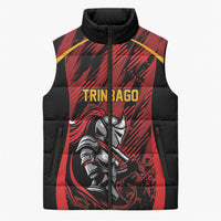 Custom Women’s Cricket Trinidad and Tobago Sleeveless Puffer Jacket Caribbean Woman Knight